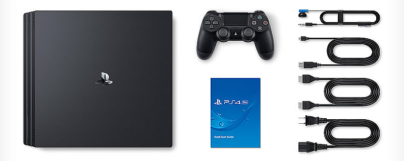  Игровая приставка PlayStation 4 комплектация 
