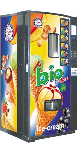 Вендинговый автомат для продажи мороженного